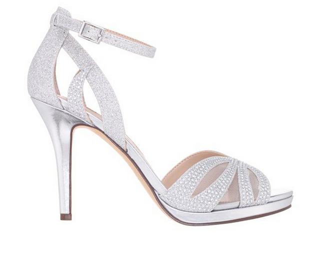 N by Nina Ressie-YG Special Occasion Shoes in Silver color