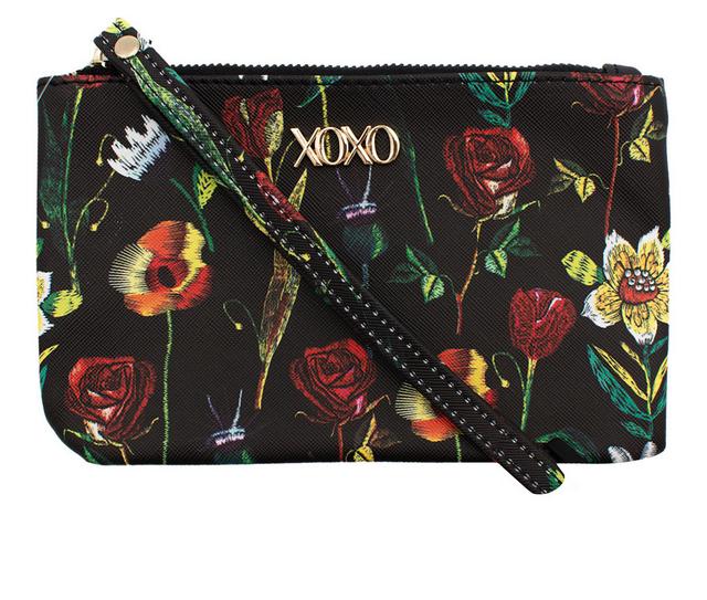 XOXO Sarabeth Wristlet in Black/Red color