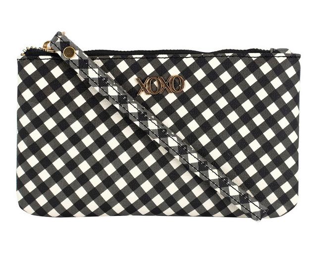 XOXO Sarabeth Wristlet in Black/White color