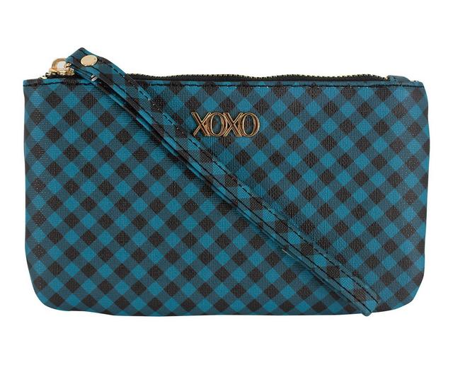 XOXO Sarabeth Wristlet in Blue/Black color