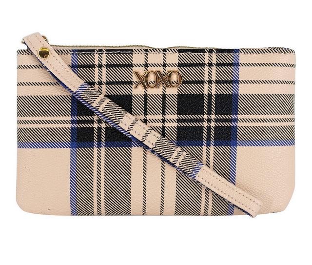 XOXO Sue Wristlet in Pink Plaid color