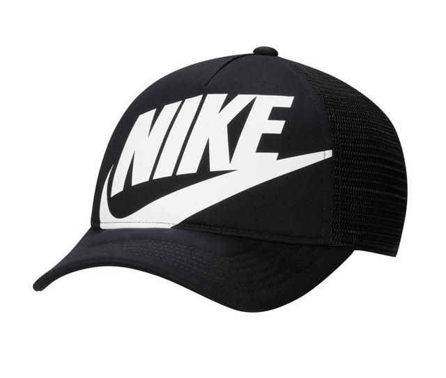 Nike Rise Cap Trucker in Black/White OS color