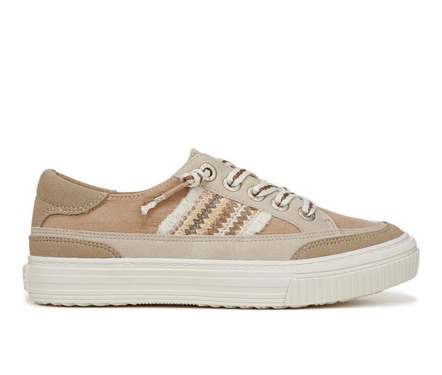 Women's Blowfish Malibu Alex Slip-on Sneakers in Sand Raffia color