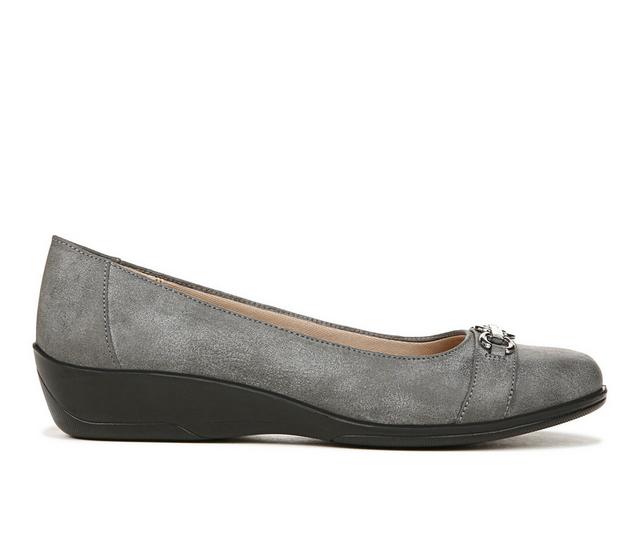 Women's LifeStride Ideal Flats in Charcoal color