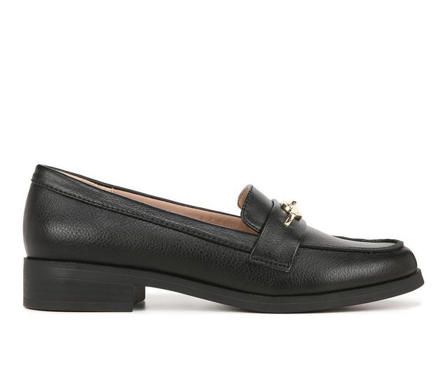 Women's LifeStride Sonoma Moc Loafers in Black color