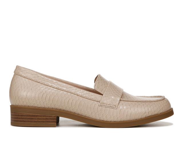 Women's LifeStride Sonoma 2 Loafers in Lt Taupe Lizard color