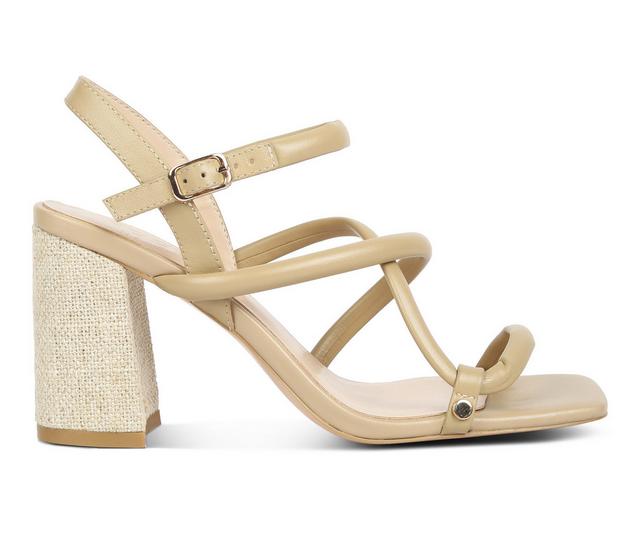 Women's Rag & Co Artha Dress Sandals in Taupe color