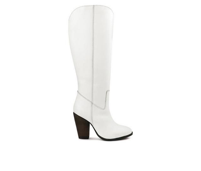 Women's Rag & Co Great Storm Western Boots in White color