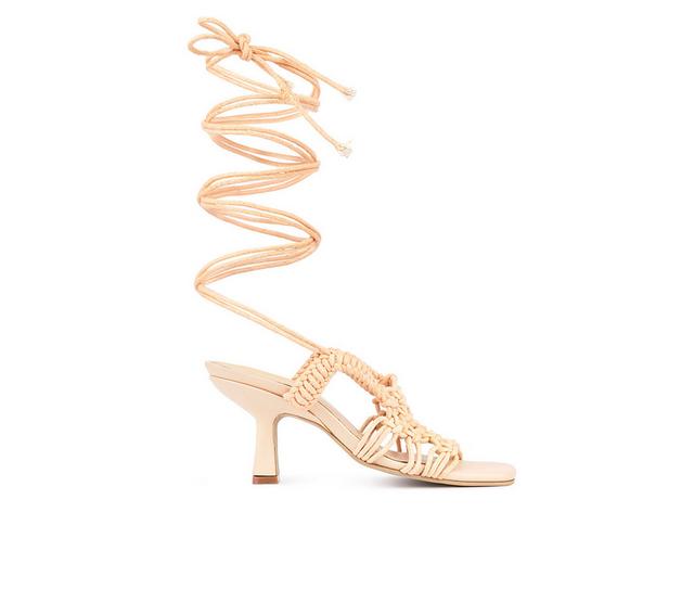 Women's Rag & Co Beroe Dress Sandals in Latte color