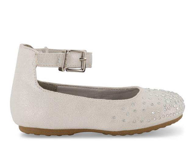 Girls' Kenneth Cole Little Kid & Big Kid Violet Sophia Dress Shoes in White color