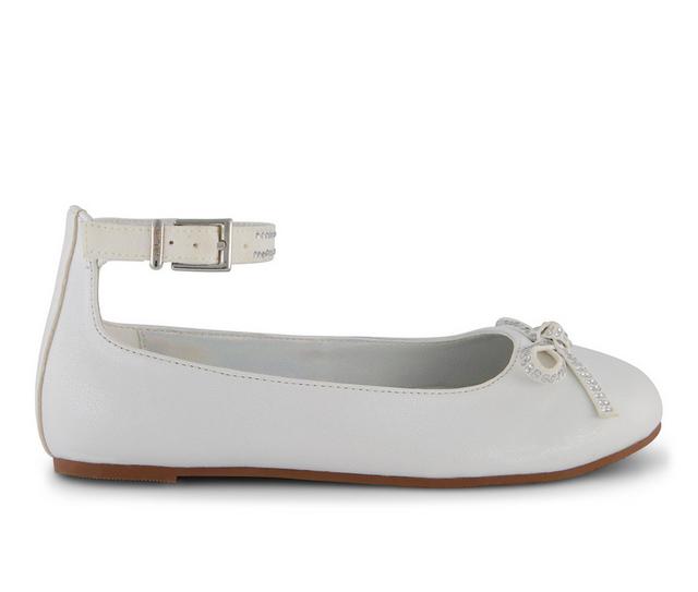 Girls' Kenneth Cole Little Kid & Big Kid Daisy Sara Dress Shoes in White color