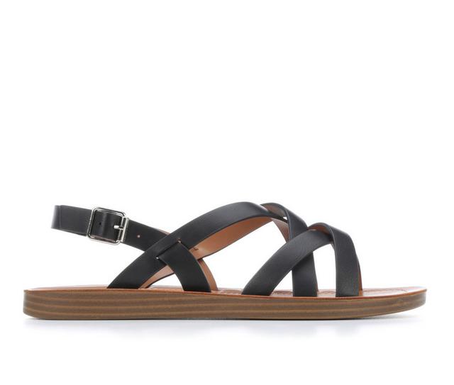 Women's Solanz Agree-s Sandals in Black color