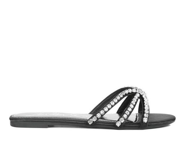 Women's London Rag Mezzie Sandals in Black color