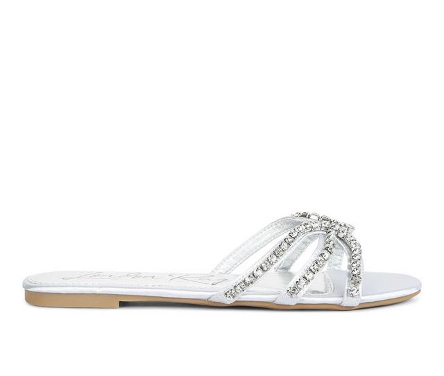 Women's London Rag Mezzie Sandals in Silver color