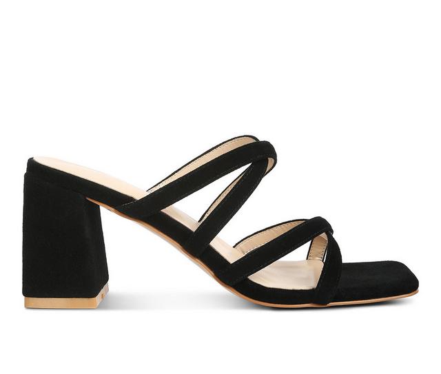 Women's Rag & Co Valentina Dress Sandals in Black color