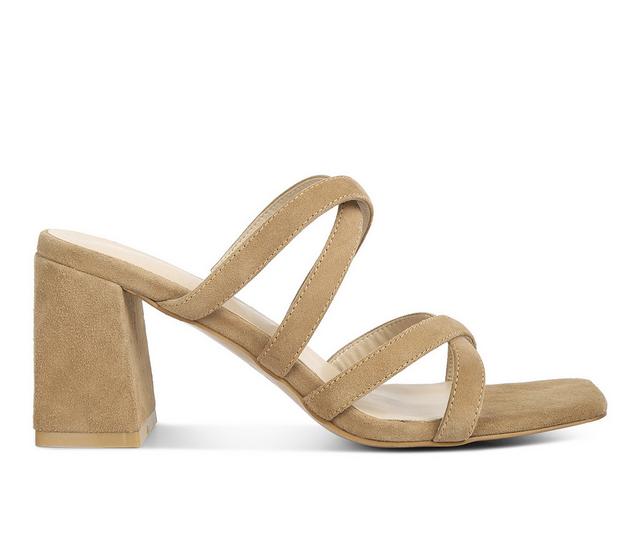 Women's Rag & Co Valentina Dress Sandals in Tan color