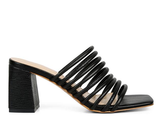 Women's Rag & Co Fairleigh Dress Sandals in Black color