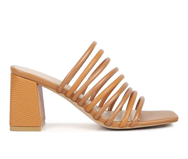 Women's Rag & Co Fairleigh Dress Sandals in Tan color