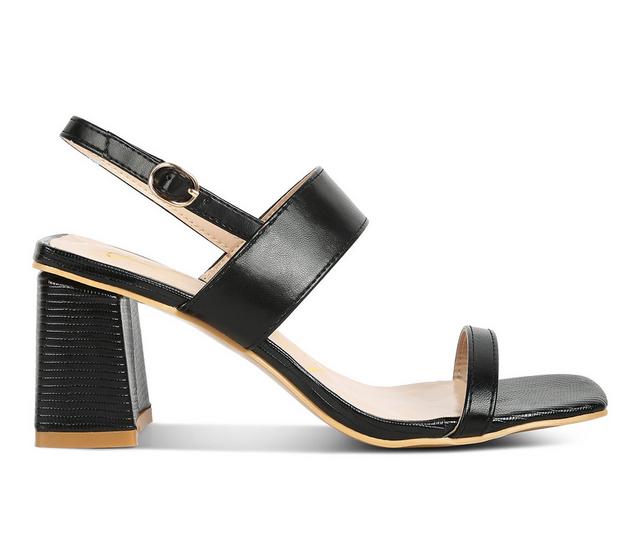 Women's London Rag Kirk Dress Sandals in Black color