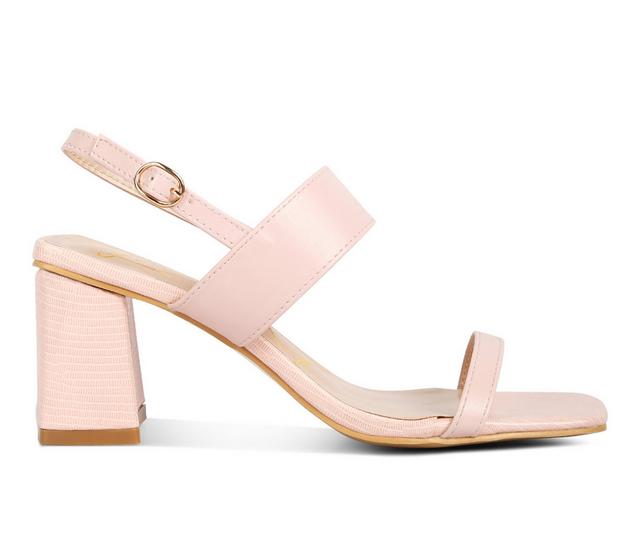 Women's London Rag Kirk Dress Sandals in Pink color