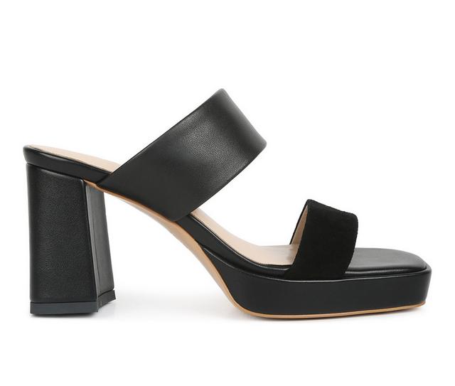 Women's Rag & Co Eddlia Dress Sandals in Black color
