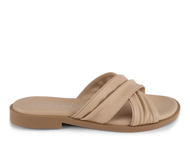 Women's Italian Shoemakers Hachi Sandals in Nude color