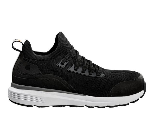 Women's Carhartt FS2001 Women's Haslett 3" SD Soft Toe Slip Resistant Shoes in Black color