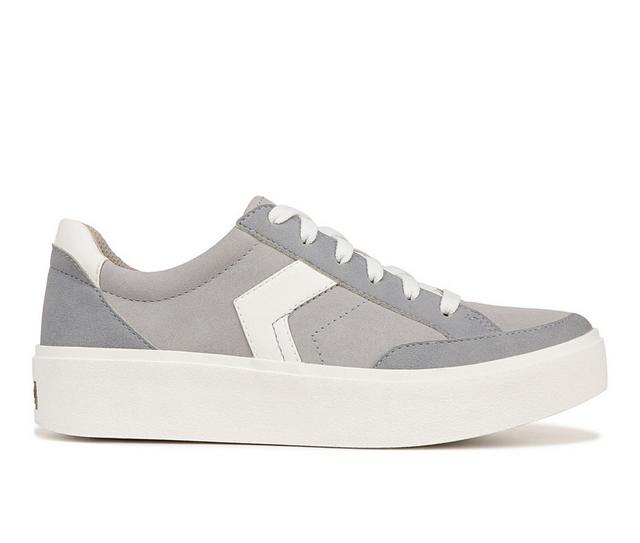Women's Dr. Scholls Madison Lace Fashion Sneakers in Grey color