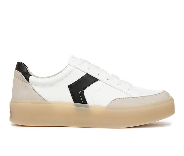 Women's Dr. Scholls Madison Lace Fashion Sneakers in White/Oyster color