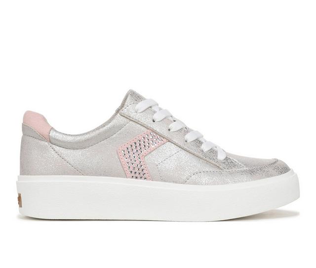 Women's Dr. Scholls Madison Lace Fashion Sneakers in Light Pink color