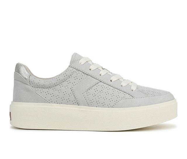 Women's Dr. Scholls Madison Lace Fashion Sneakers in Vapor Grey color
