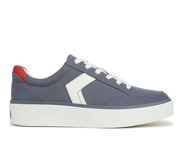 Women's Dr. Scholls Madison Lace Fashion Sneakers in Red/White/Blue color