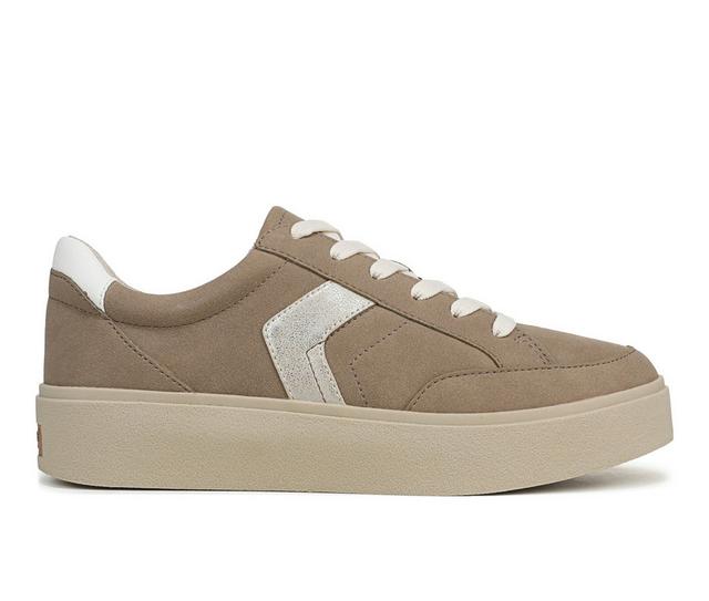 Women's Dr. Scholls Madison Lace Fashion Sneakers in Taupe II color