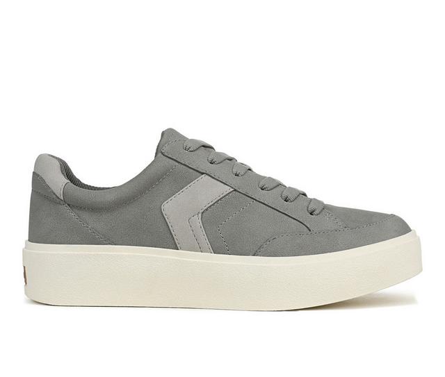 Women's Dr. Scholls Madison Lace Fashion Sneakers in Calm Grey color