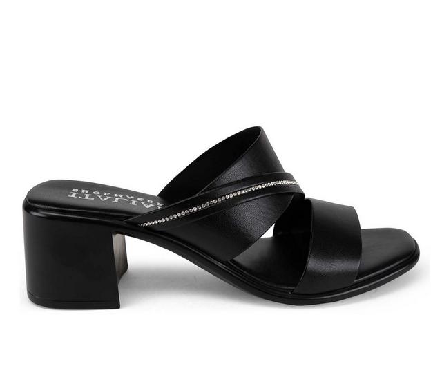 Women's Italian Shoemakers Coletty Dress Sandals in Black color