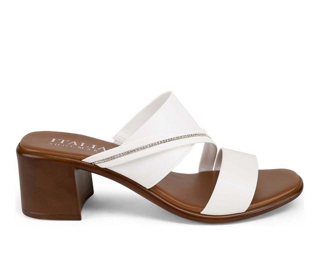 Women's Italian Shoemakers Coletty Dress Sandals in White color