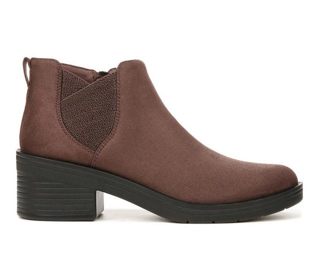 Women's BZEES Ontario Booties in Brown color