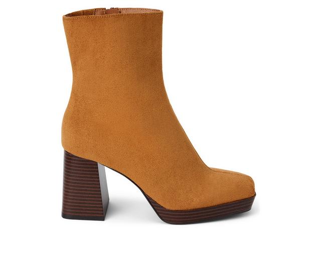 Women's Coconuts by Matisse Duke Booties in Tan Fabric color