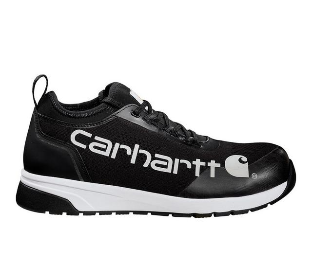 Men's Carhartt FA3403 Men's Force 3" EH Nano Toe Work Shoes in Black/White color