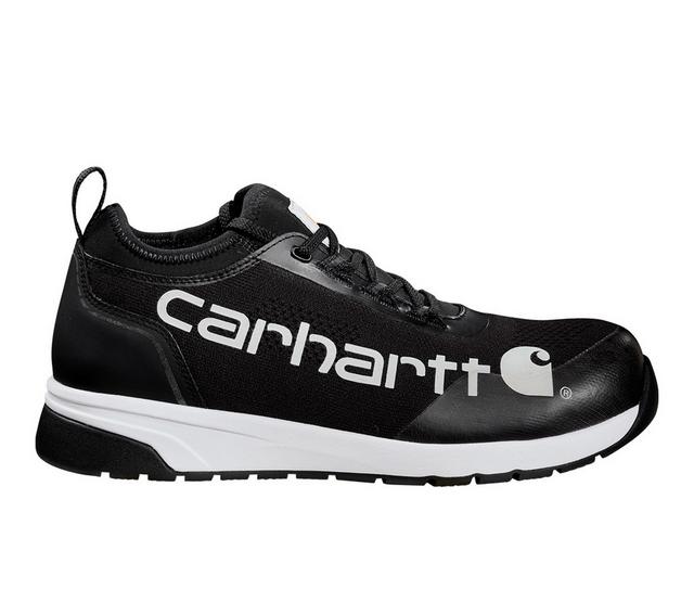 Men's Carhartt FA3003 Men's Force 3" SD Soft Toe Safety Shoes in Black/White color