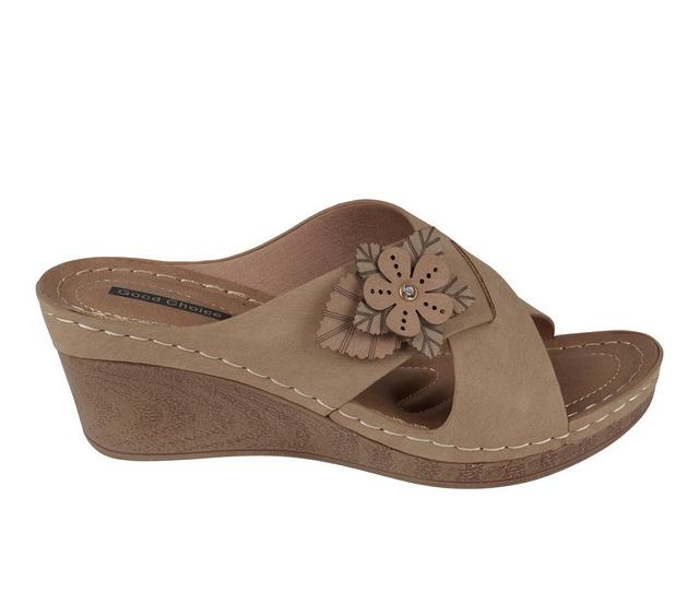 Women's GC Shoes Selly Wedges in Natural color