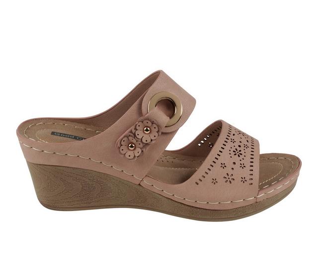 Women's GC Shoes Theresa Wedges in Blush color