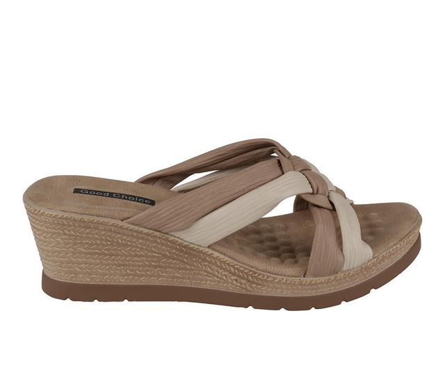 Women's GC Shoes Caro Wedges in Natural color