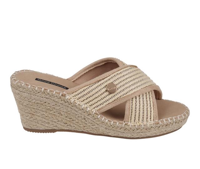 Women's GC Shoes Jimmy Wedges in Nude color