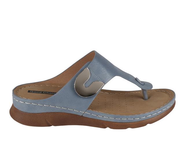 Women's GC Shoes Sam Flip-Flops in Blue color