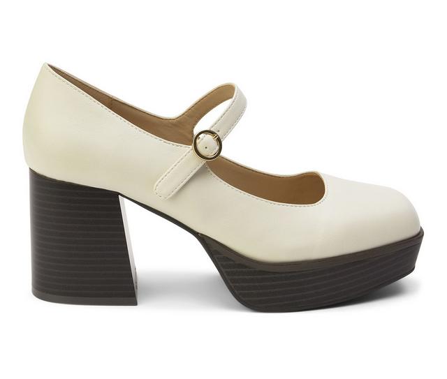 Women's Coconuts by Matisse Matilda Wedges in Bone color