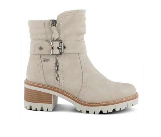 Women's SPRING STEP Smokies Booties in LIGHT GREY color