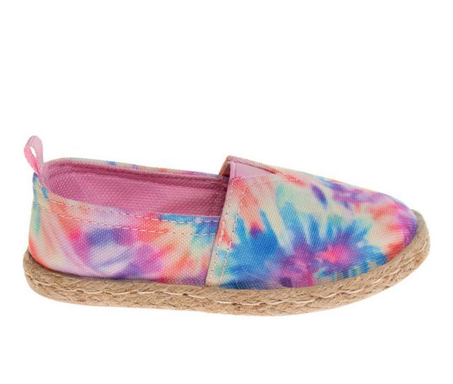 Girls' Nanette Lepore Little Kid Velvet Visions Flats in Tie Dye color