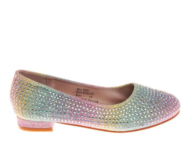 Girls' Badgley Mischka Little & Big Kid Jazzy Jete Dress Shoes in Pastel Multi color