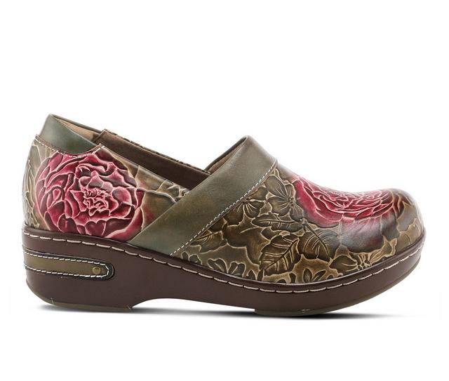 Women's L'Artiste Elkayjay in OLIVE MULTI color